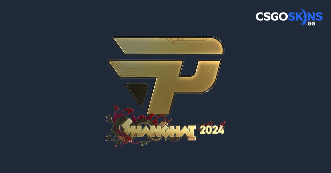 Sticker | paiN Gaming (Gold) | Shanghai 2024 - CSGOSKINS.GG