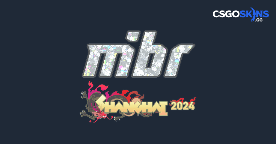 Sticker | MIBR (Glitter) | Shanghai 2024 - CSGOSKINS.GG