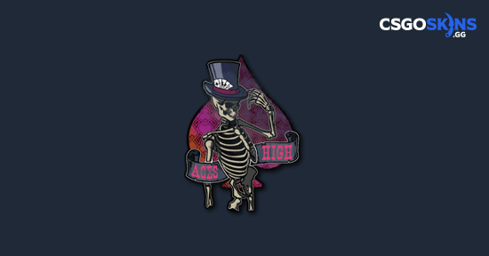 Sticker | Aces High (Holo) - CSGOSKINS.GG