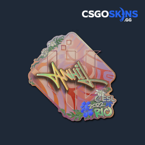 Sticker | ANNIHILATION (Holo) | Rio 2022 - CSGOSKINS.GG