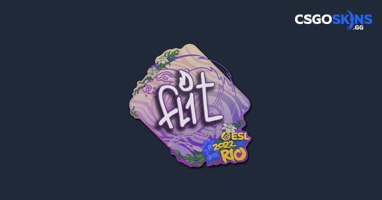Sticker | FL1T | Rio 2022 - CSGOSKINS.GG