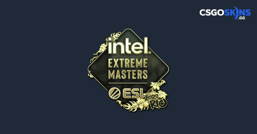 Sticker | IEM (Gold) | Rio 2022 - CSGOSKINS.GG