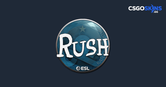 Sticker | RUSH | Katowice 2019 - CSGOSKINS.GG