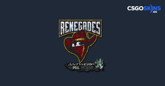 Sticker | Renegades (Glitter) | Antwerp 2022 - CSGOSKINS.GG