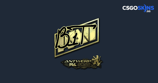 Sticker | B1t (Gold) | Antwerp 2022 - CSGOSKINS.GG