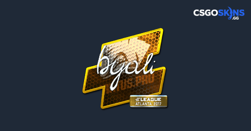 Sticker | byali (Foil) | Atlanta 2017 - CSGOSKINS.GG