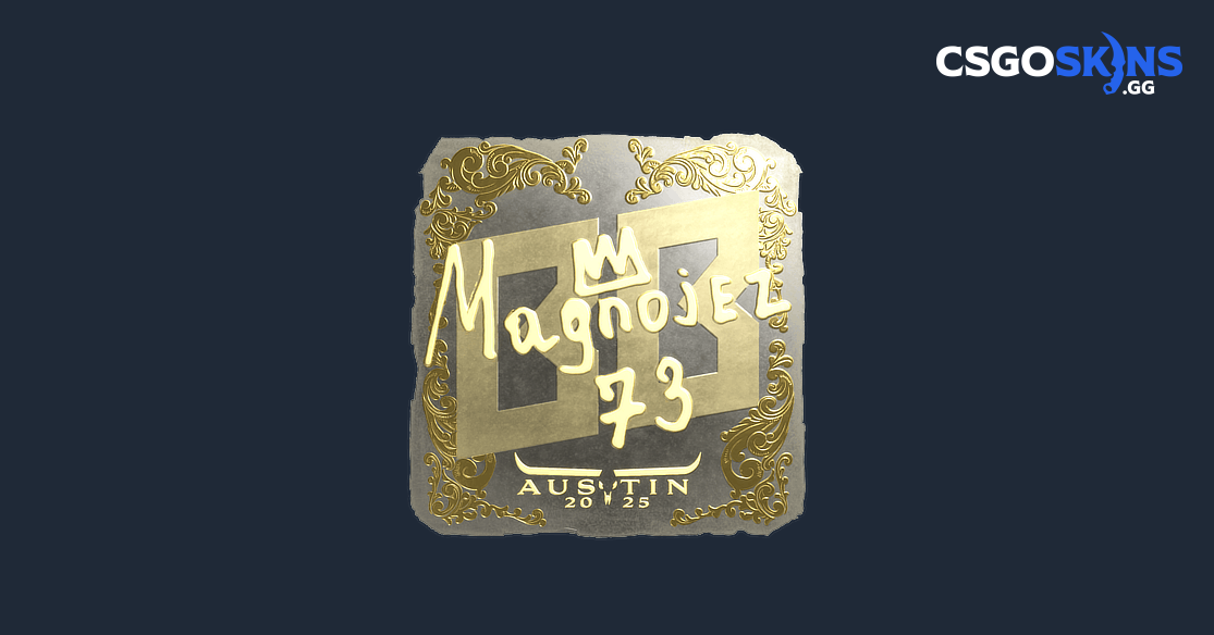 Sticker | Magnojez (Gold) | Austin 2025 - CSGOSKINS.GG