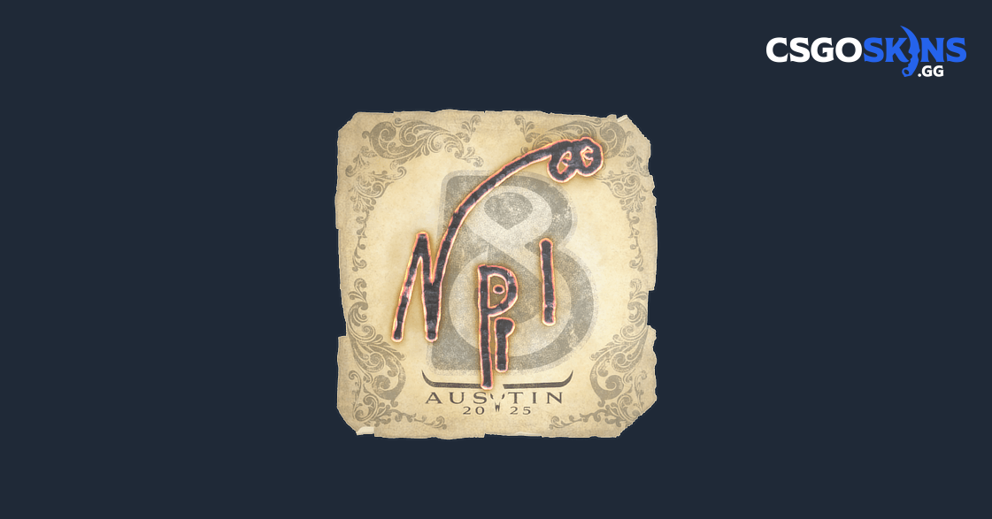 Sticker | npl | Austin 2025 - CSGOSKINS.GG