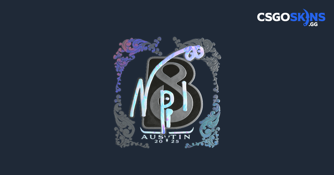 Sticker | npl (Holo) | Austin 2025 - CSGOSKINS.GG