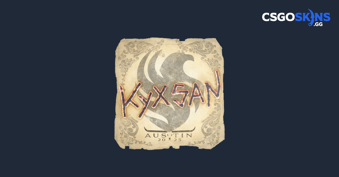 Sticker | kyxsan | Austin 2025 - CSGOSKINS.GG