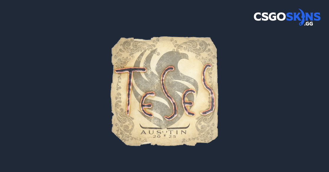 Sticker | TeSeS | Austin 2025 - CSGOSKINS.GG