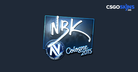 Sticker | NBK- (Foil) | Cologne 2015 - CSGOSKINS.GG