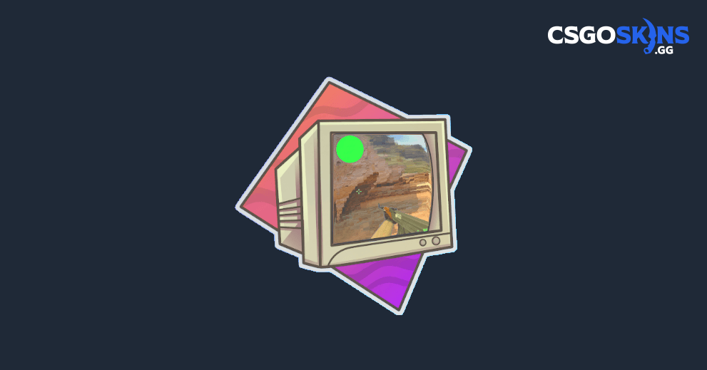 Sticker | Old School (Lenticular) - CSGOSKINS.GG