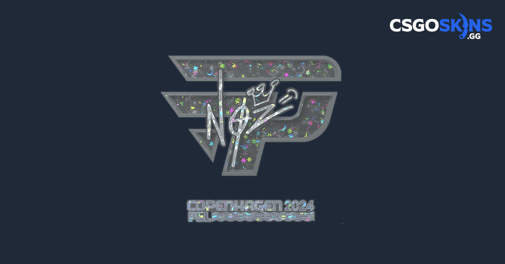 Sticker | NQZ (Glitter) | Copenhagen 2024 - CSGOSKINS.GG