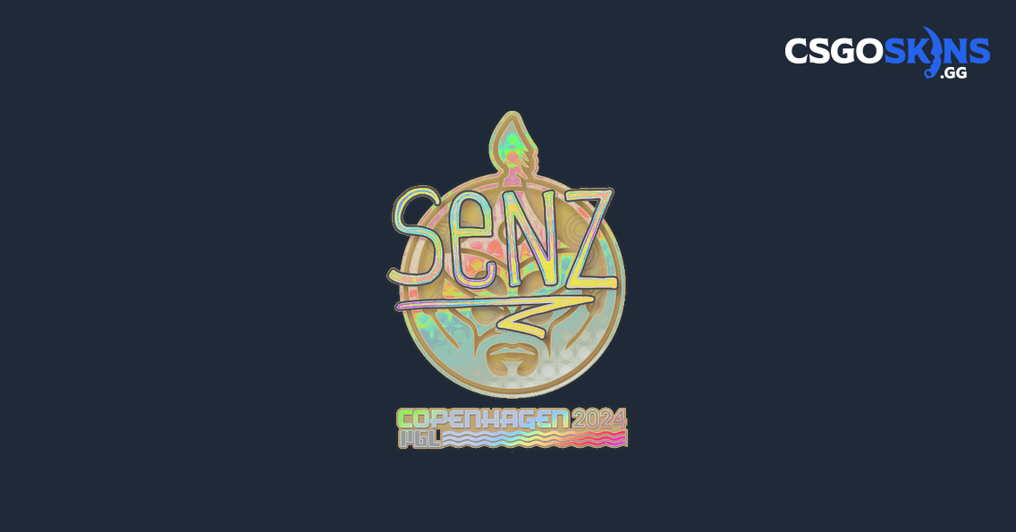 Sticker | Senzu (Holo) | Copenhagen 2024 - CSGOSKINS.GG