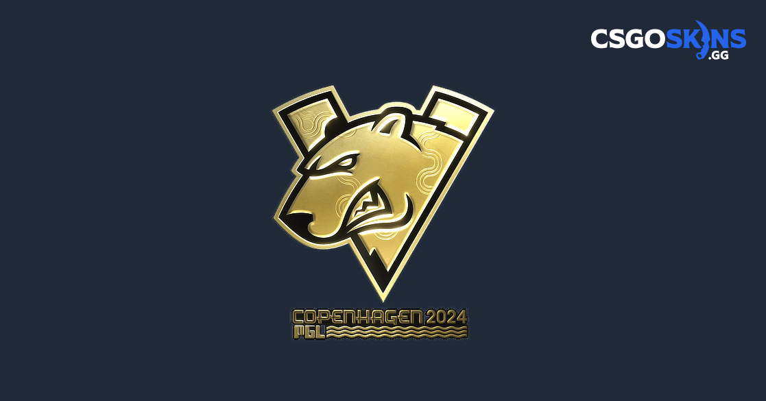 Sticker | Virtus.pro (Gold) | Copenhagen 2024 - CSGOSKINS.GG