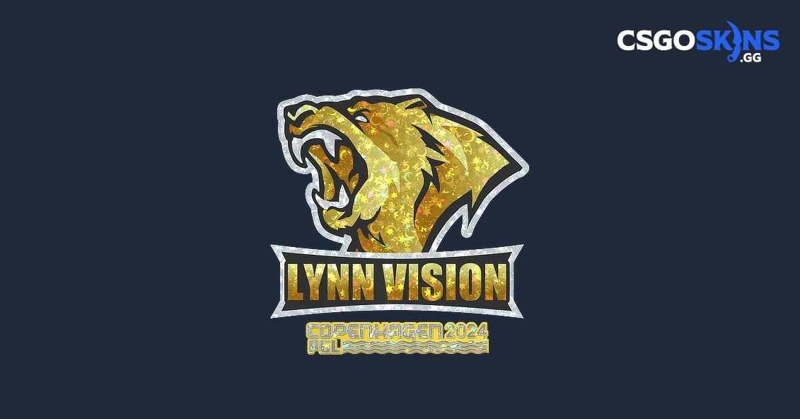 Sticker|LynnVision(Glitter)|Copenhagen2024