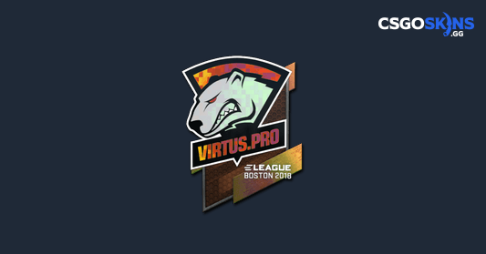 Sticker | Virtus.Pro (Holo) | Boston 2018 - CSGOSKINS.GG