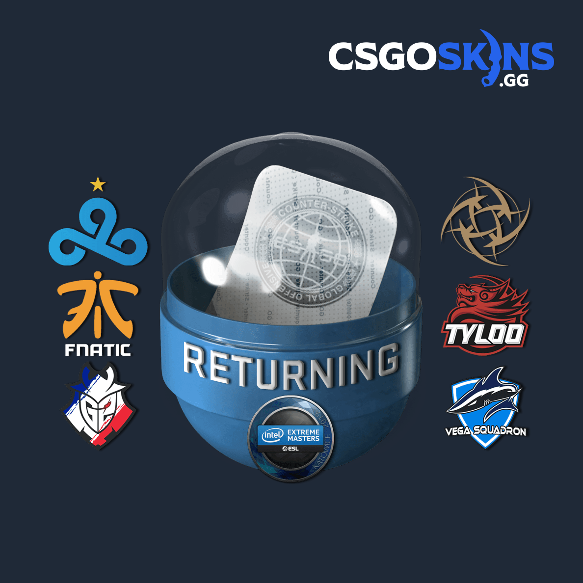 Katowice 2019 Returning Challengers (HoloFoil) CSGOSKINS.GG