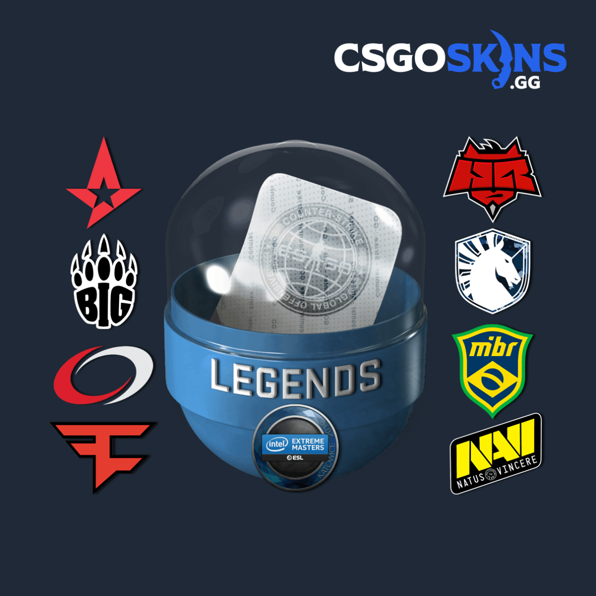 Katowice 2019 Legends (HoloFoil) CSGOSKINS.GG