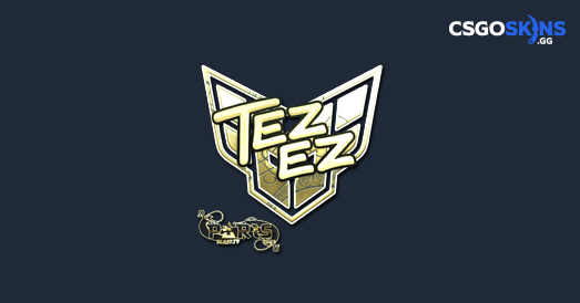 Sticker | TeSeS (Gold) | Paris 2023 - CSGOSKINS.GG
