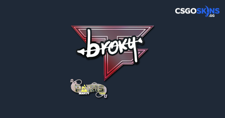 Sticker | broky | Paris 2023 - CSGOSKINS.GG