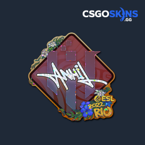 Sticker | ANNIHILATION (Glitter) | Rio 2022 - CSGOSKINS.GG