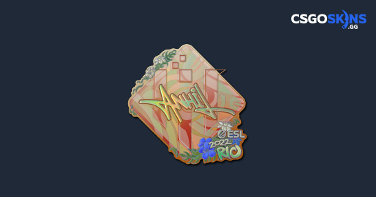 Sticker | ANNIHILATION (Holo) | Rio 2022 - CSGOSKINS.GG