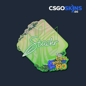 Sticker | Staehr | Rio 2022 - CSGOSKINS.GG