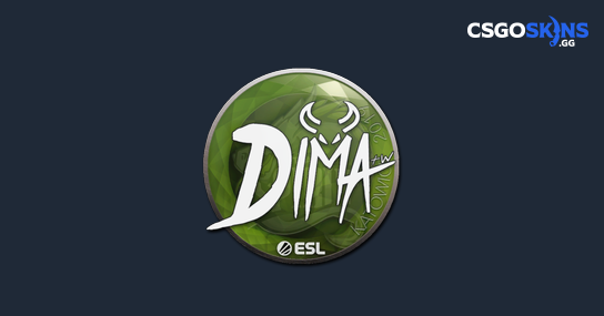 Sticker | Dima | Katowice 2019 - CSGOSKINS.GG