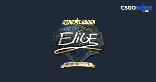 Sticker | EliGE (Gold) | Berlin 2019 - CSGOSKINS.GG