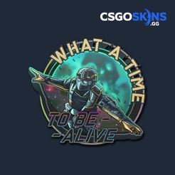 Sticker | Wingsuit (Holo) - CSGOSKINS.GG